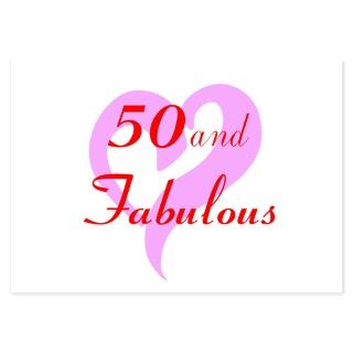 50 and Fabulous Invitations by DebbiesDesignsCAPMNT