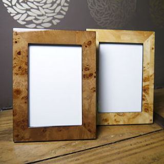 classic wood grain picture frame in gift box by deservedly so
