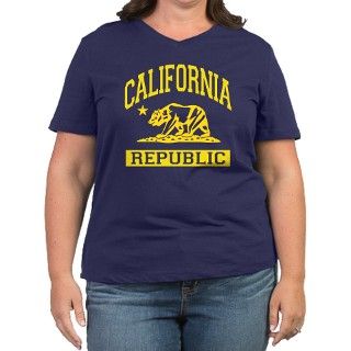 California Republic Plus Size T Shirt by SuperFunnyShirts