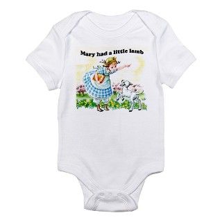 Mary Had a Little Lamb Infant Bodysuit by screamscreens