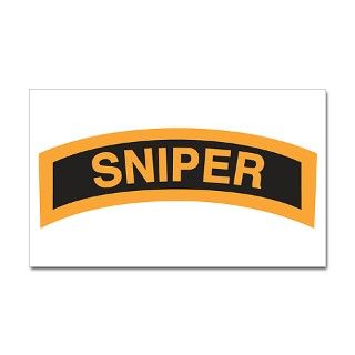Sniper Tab Rectangle Decal by hooahjoes