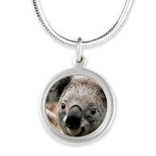 koala Silver Round Necklace by ADMIN_CP113264596