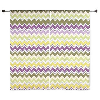 Contemporary chevron stripes 60 Curtains by chevroncitystripes