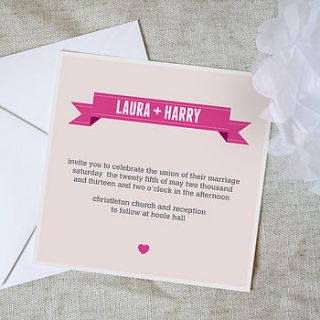 sally wedding invitation by project pretty