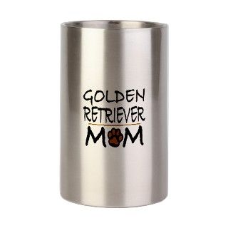 Golden Retriever Mom Bottle Wine Chiller by uniqueanimaldesigns