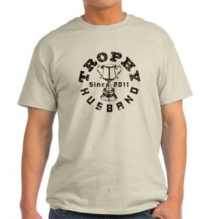 Trophy Husband Since 2011 T Shirt by peacewings