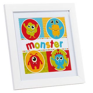 monster keepsake print by feather grey parties