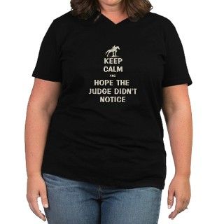 Funny Keep Calm Horse Show Plus Size T Shirt by Pattyspetart