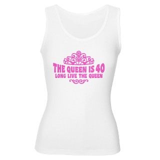 Funny 40th Birthday Womens Tank Top by eteez