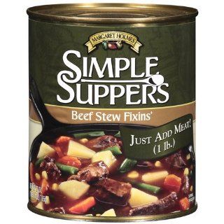 Margaret Holmes, Simple Suppers, Beef Stew Fixns, 27oz Can (Pack of 4)  Grocery & Gourmet Food
