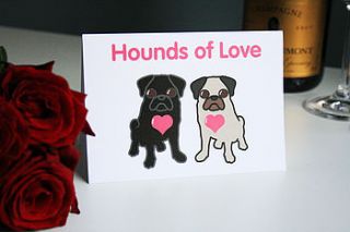 hounds of love greeting card by weloveleon