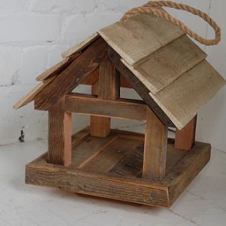 wooden bird table by eastburn country furniture