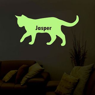animal wall stickers that glow by wall decals uk by gem designs