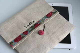 personalised handmade case for ipad by blossom & flo