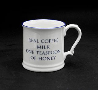 personalised english bone china mug by susan rose china