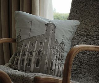 tower of london cushion by wingate