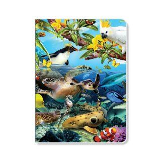 ECOeverywhere Aquarium of the Pacific Journal, 160 Pages, 7.625 x 5.625 Inches, Multicolored (jr12658)  Hardcover Executive Notebooks 