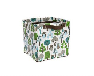 designer storage tote by lula sapphire