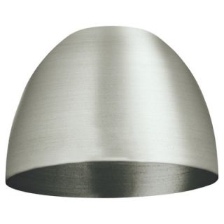 Sea Gull Lighting Mini Dome Metal Shade in Brushed Stainless