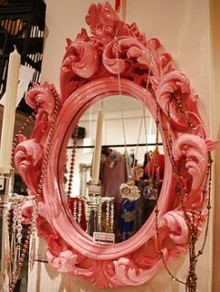 ornate carved mirror by foxbat living + fashion