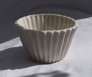 replacement white cupcake base by jp ceramics