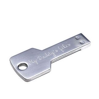 personalised 16 gb key usb drive by merci maman