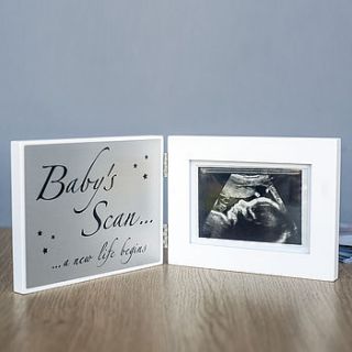 baby's scan picture frame by my 1st years