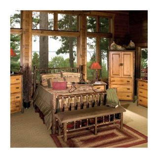 Fireside Lodge Hickory Slat Bedroom Collection