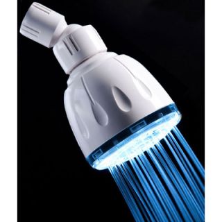 MagicShowerhead Single Color Fixed LED Illuminated Shower Head