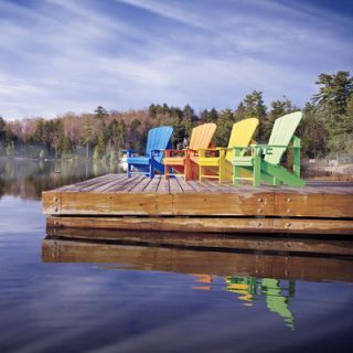 CR Plastic Products Generations Adirondack Chair and Ottoman with