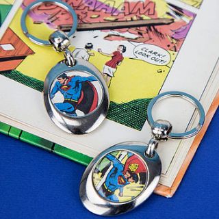 comic super hero keyring by ellie ellie