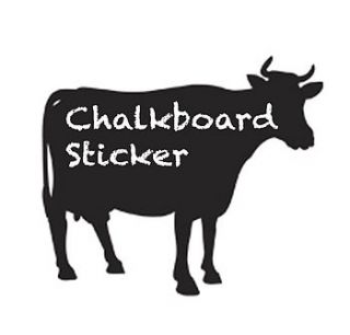 cow blackboard sticker by brume