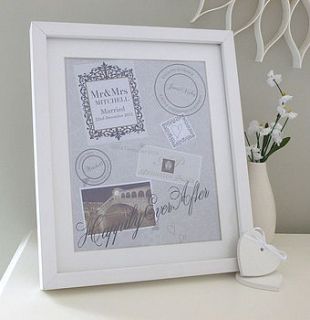 personalised wedding special places print by tilliemint loves