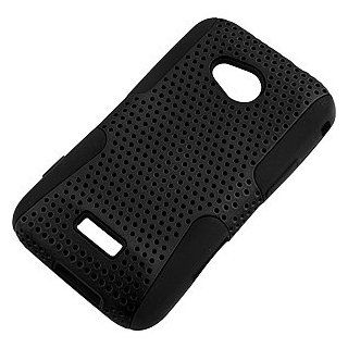 Apex Hybrid Case for Samsung Galaxy Victory 4G SPH L300, Black & Black Cell Phones & Accessories