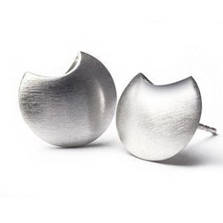 large pod stud earrings by element jewellery