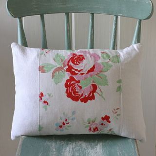 vintage roses fabric cushion from by magpie living