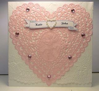 personalised valentine's cupid card by paper tango