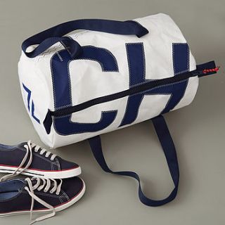 personalised sailcloth kit bags by paul newell sails