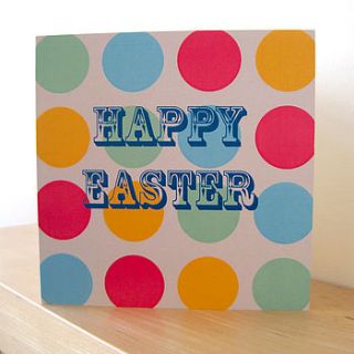 happy easter card by jessica gully design