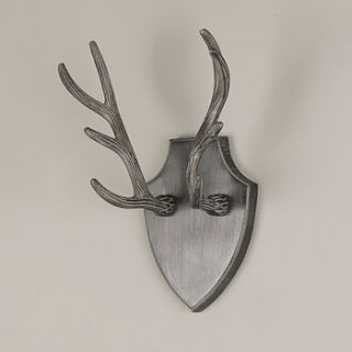 country stag antler shield by dibor