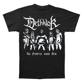 Dethklok Go Forth And Die T shirt Music Fan T Shirts Clothing