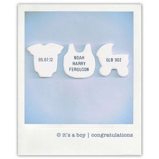 personalised birth announcement acrylic block by a.musing