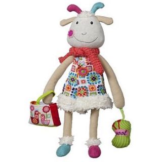 jeff the rabbit activity toy by owl & cat designs