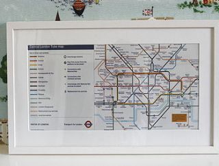 london underground map by colporter