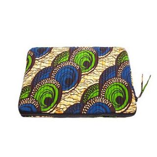 quilted fabric laptop case by exclusive roots