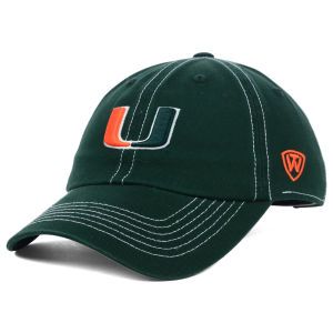 Miami Hurricanes Top of the World NCAA Stitches Adjustable Cap