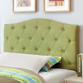 Hokku Designs Marina Upholstered Headboard IDF 7989 Size Twin, Color Green