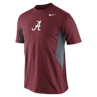 Nike Pro Combat Hypercool Logo (Alabama) Mens Shirt   University Red
