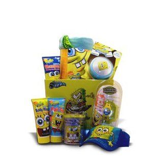 Spongebob Perfect Gift Baskets for Birthday and Get Well Soon Gift for Children Under 10 Toys & Games
