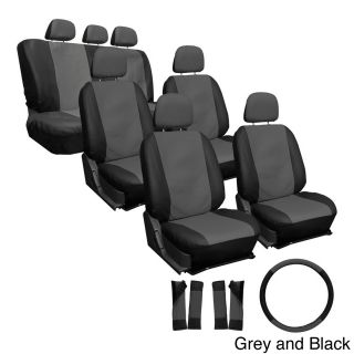 Oxgord Synthetic Faux Leather 23 piece Truck And Van Seat Covers